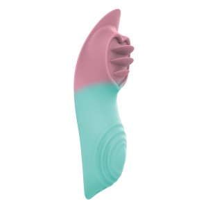 App remote control two-color ultra-thin rear court wearing intimate invisible female tongue licking vibrator video interaction