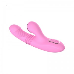 Vibration Decompression Artifact Telescopic Sucking Heating Vibrator Double Head