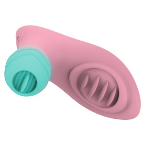 App remote control two-color tongue licking rear court wearing female vibrator video interaction can increase pleasure