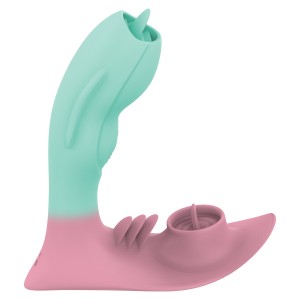 New Arrival Medical Silicone USB Charge Remote Control Wearable Butterfly Dildo Vibrator for virgin Female