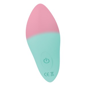 App remote control two-color ultra-thin rear court wearing intimate invisible female tongue licking vibrator video interaction