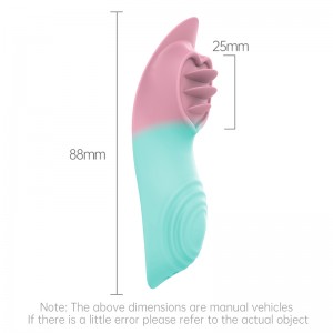 App remote control two-color ultra-thin rear court wearing intimate invisible female tongue licking vibrator video interaction