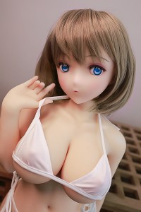 80cm Anime Big Boreasts Mini Sex Dolls